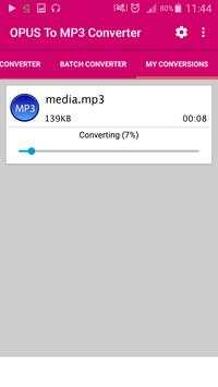 Super Converter : OPUS To MP3 screenshot 4