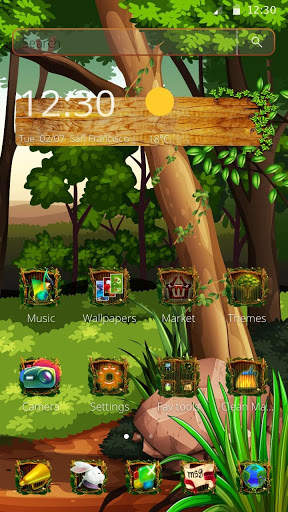 Nature Woods Theme screenshot 4