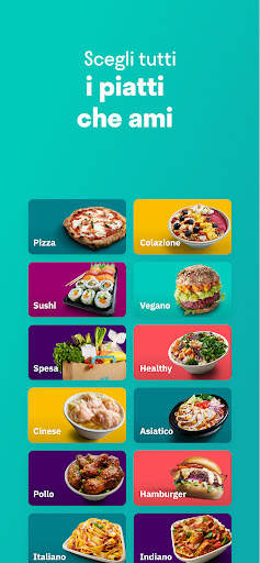 Deliveroo: consegna di cibo screenshot 2