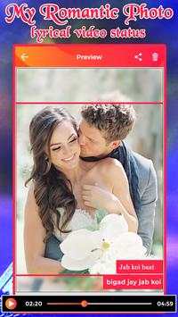 My Romantic Photo Lyrical Video Status screenshot 7