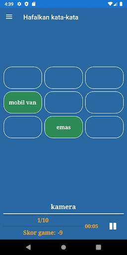 Pelatihan memori screenshot 7