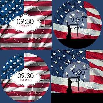 Flags Watch Face screenshot 5