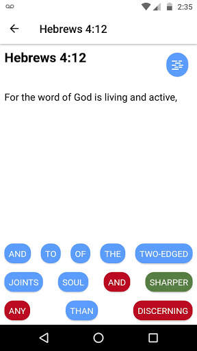Bible Head: Enjoyable Bible Memorization screenshot 2