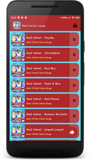 Red Velvet  -- Offline Music (Lyrics) 2020 screenshot 2