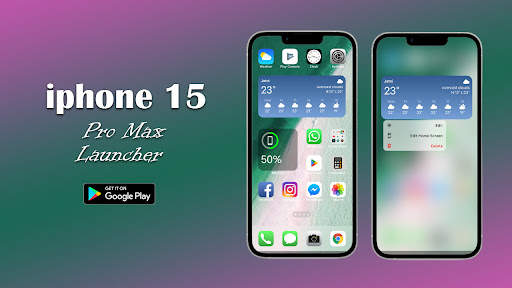 iPhone 15 Pro Max iOS Launcher screenshot 4
