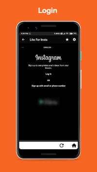 Lite for insta lite - Chat Messenger lite screenshot 6