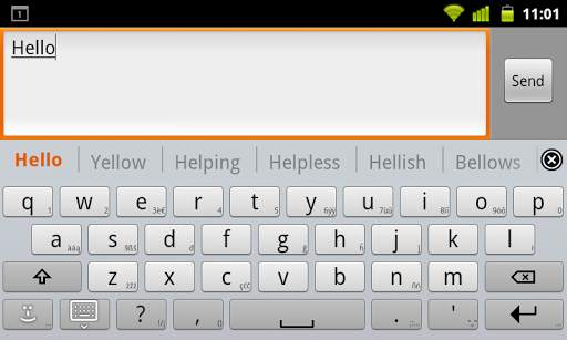 French for AnySoftKeyboard screenshot 1