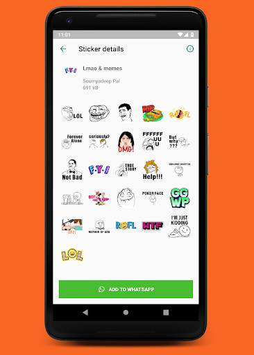 Stickify - Stickers for WhatsApp(WAStickerApps) screenshot 9