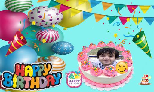 Photo and Name on Birthday Cake-New screenshot 2