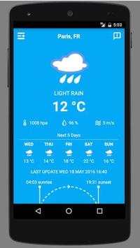 Paris Weather screenshot 1