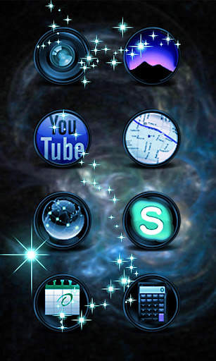 Blue Flame Theme screenshot 4
