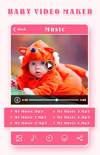 Baby Video Maker With Music screenshot 3