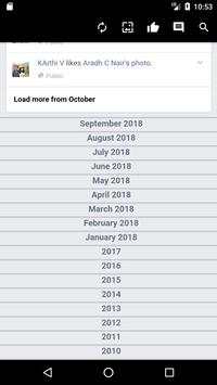 Activity Log Lite for Facebook screenshot 3