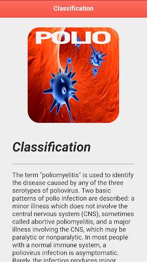 Polio Disease screenshot 5