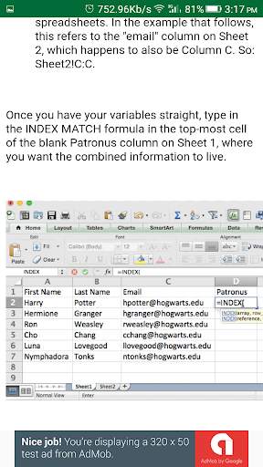Learn MS Excel Offline screenshot 6