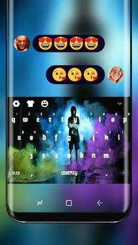Dark Dancer Keyboard Colorful Smog screenshot 1