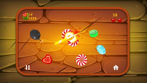 Ninja Candy Slicer screenshot 3