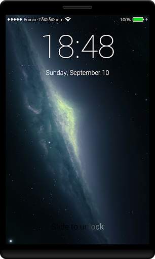 OS10 Lock Screen : with Notifications screenshot 3