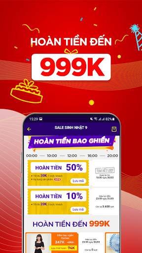 Sendo: Sale Sinh Nhật Đại Giảm Giá Toàn Sàn screenshot 6