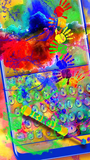 Holi Hai Keyboard Theme screenshot 1