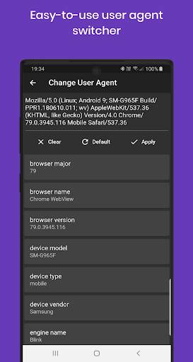 Dev Browser: Proxy, JS Console, Web Edit Inspect screenshot 7