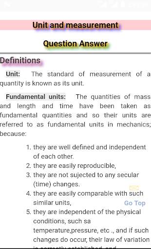 Physics Class 11 скриншот 6
