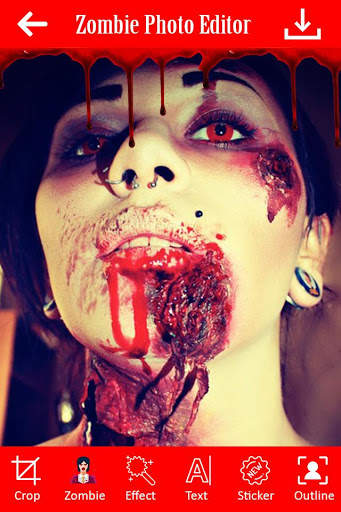 Zombie photo editor screenshot 4