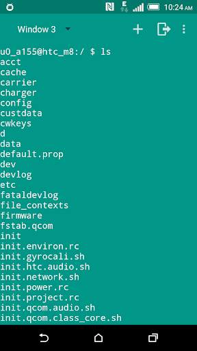 Material Terminal screenshot 1