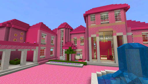 Pink House Map for Minecraft PE screenshot 8