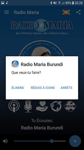 Radio Maria Burundi screenshot 5