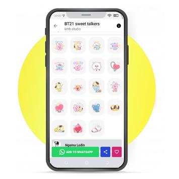 BT21 Sticker for WhatsApp screenshot 6