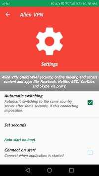 Alien VPN screenshot 5