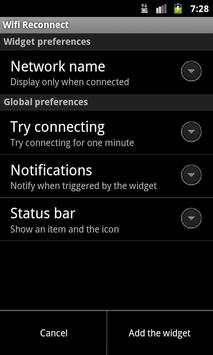 Wifi Reconnect Widget screenshot 2