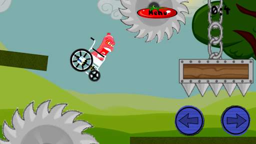 Sausage Wheels. Scary Racing Simulator screenshot 2