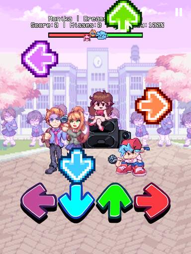 DDLC Monika funkin mod screenshot 6