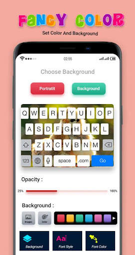 Fancy Style Keyboard - Cool Fonts, Emoji, Sticker screenshot 5