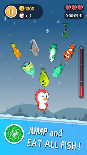 Pino Penguin Jump - Top down Arcade Game screenshot 2