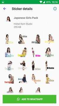 Beautiful Sexy Girls Stickers For WhatsApp screenshot 5