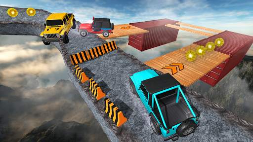 Offroad Jeep Driving Stunt 3D : Real Jeep Games screenshot 2