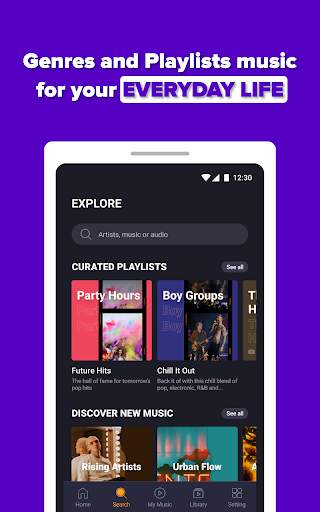 Kostenloser Musik-Player: Musikvideo & Stream-Song screenshot 12