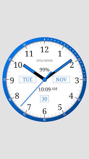 Color Analog Clock-7 screenshot 5