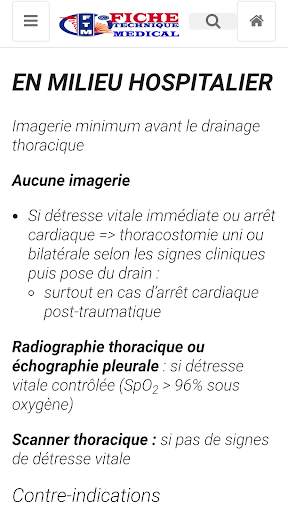 Fiche Technique Médicale screenshot 10