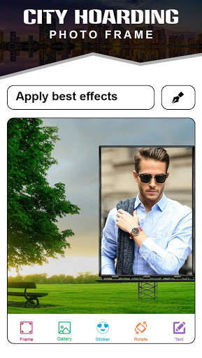 City Hoarding Photo Frame screenshot 4