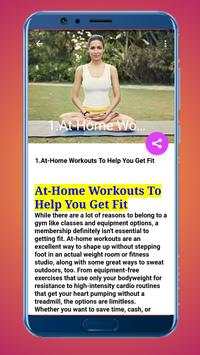 How Can We Stay Healthy and Fit All the Life screenshot 2