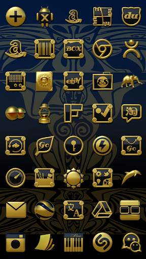 Smart Launcher theme Babylon screenshot 4