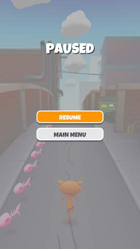Cute Cat Candy Runner - Endless Kitty Kat Run screenshot 4