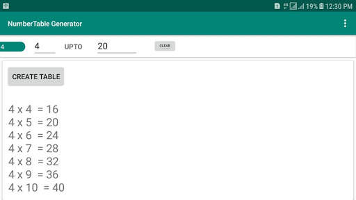 Table Maker screenshot 5