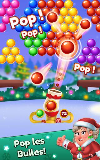 Jeux de Noël  Bubble Shooter screenshot 7