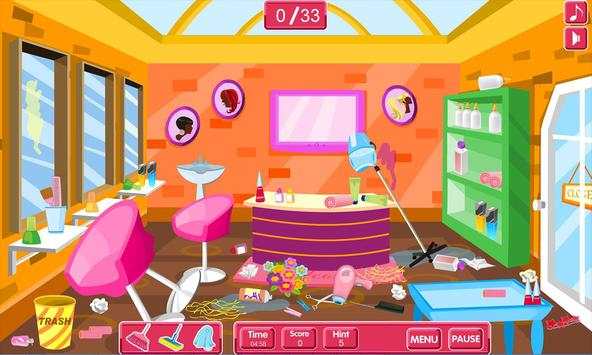 Clean up hair salon screenshot 2
