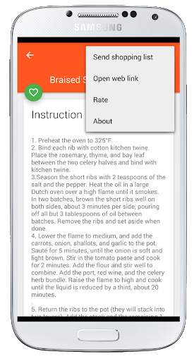 Secret Recipes: Cookbook App & Shopping List 2019 screenshot 8